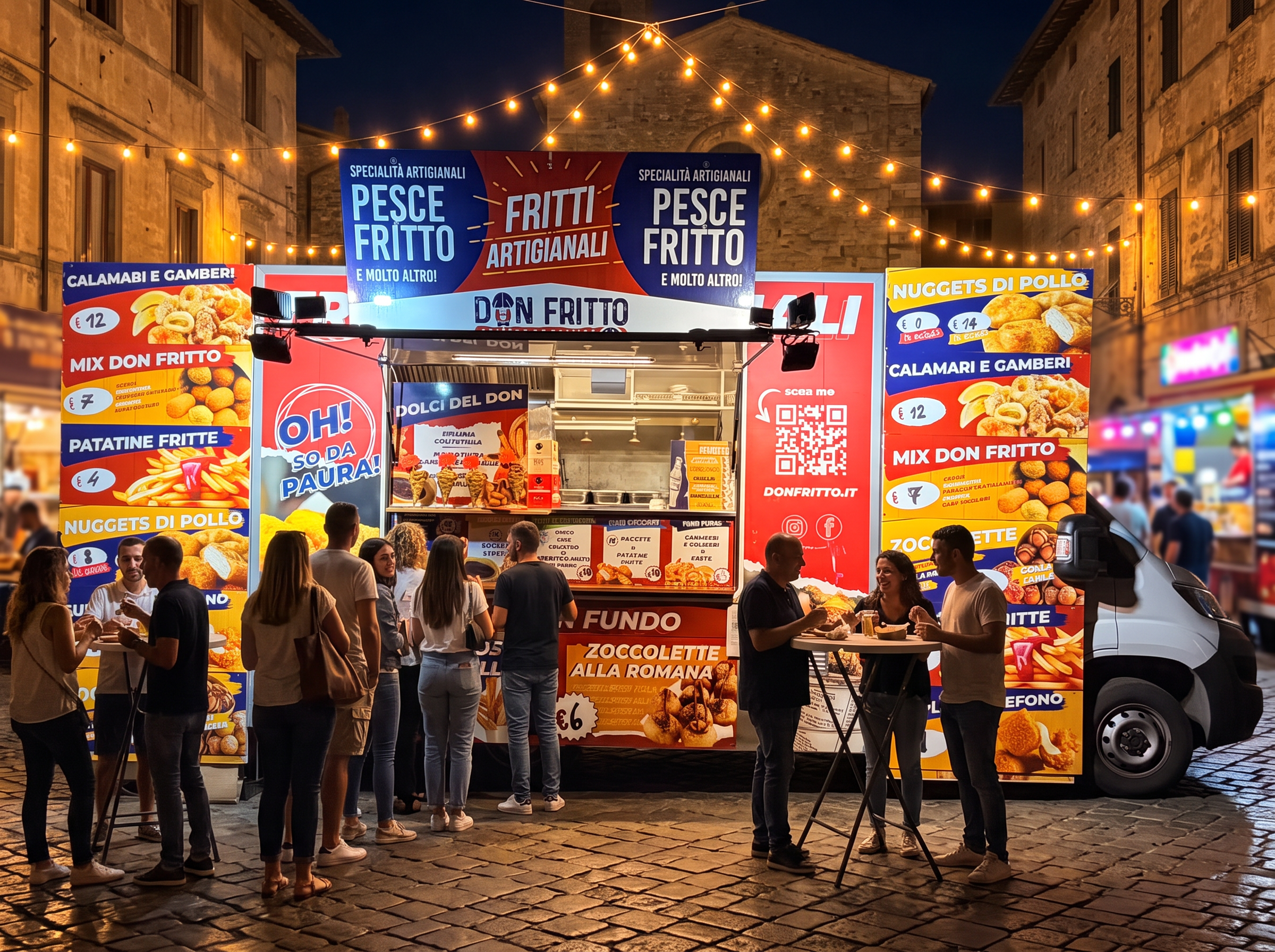 Ducato allo street food in piazza